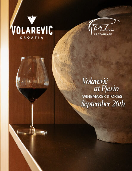 Poster: Volarević at Pjerin, Winemaker Stories, September 26th
